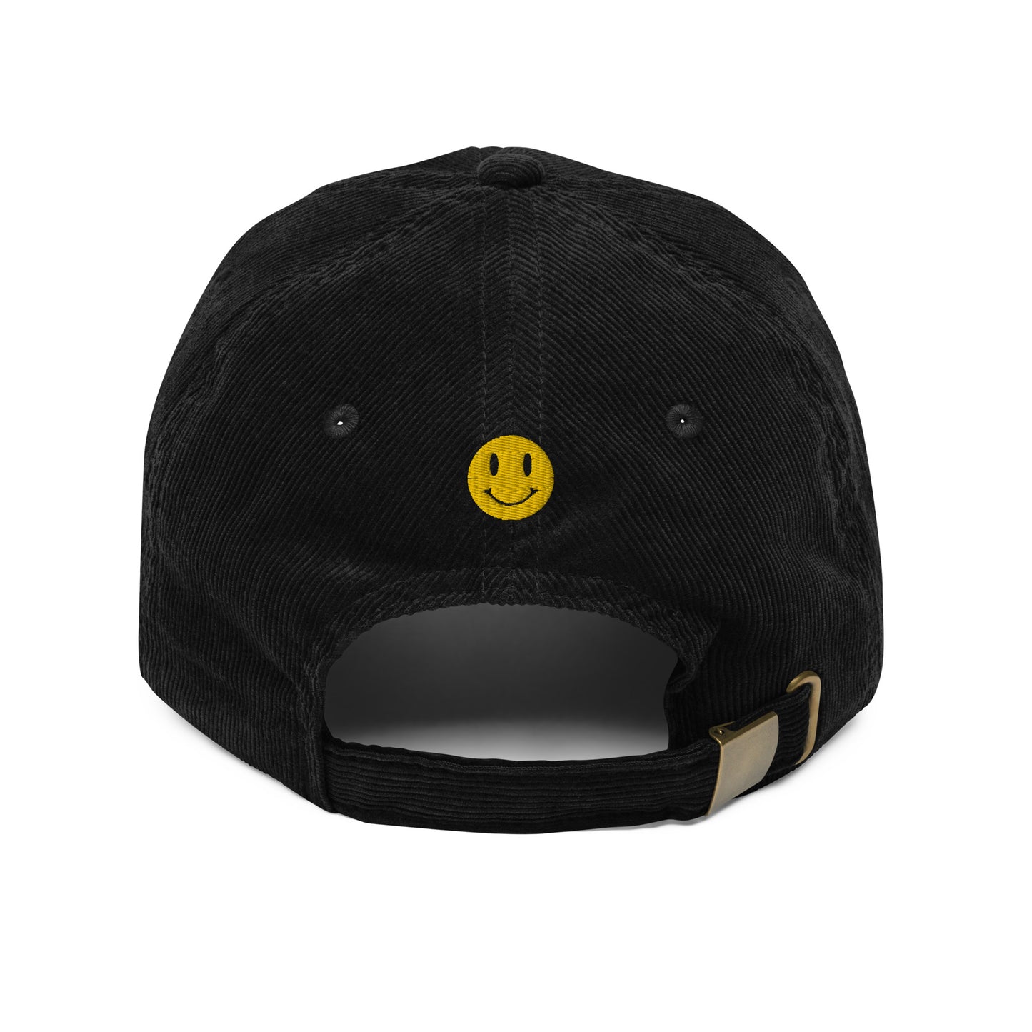 Stay Gold - Vintage corduroy cap - Black