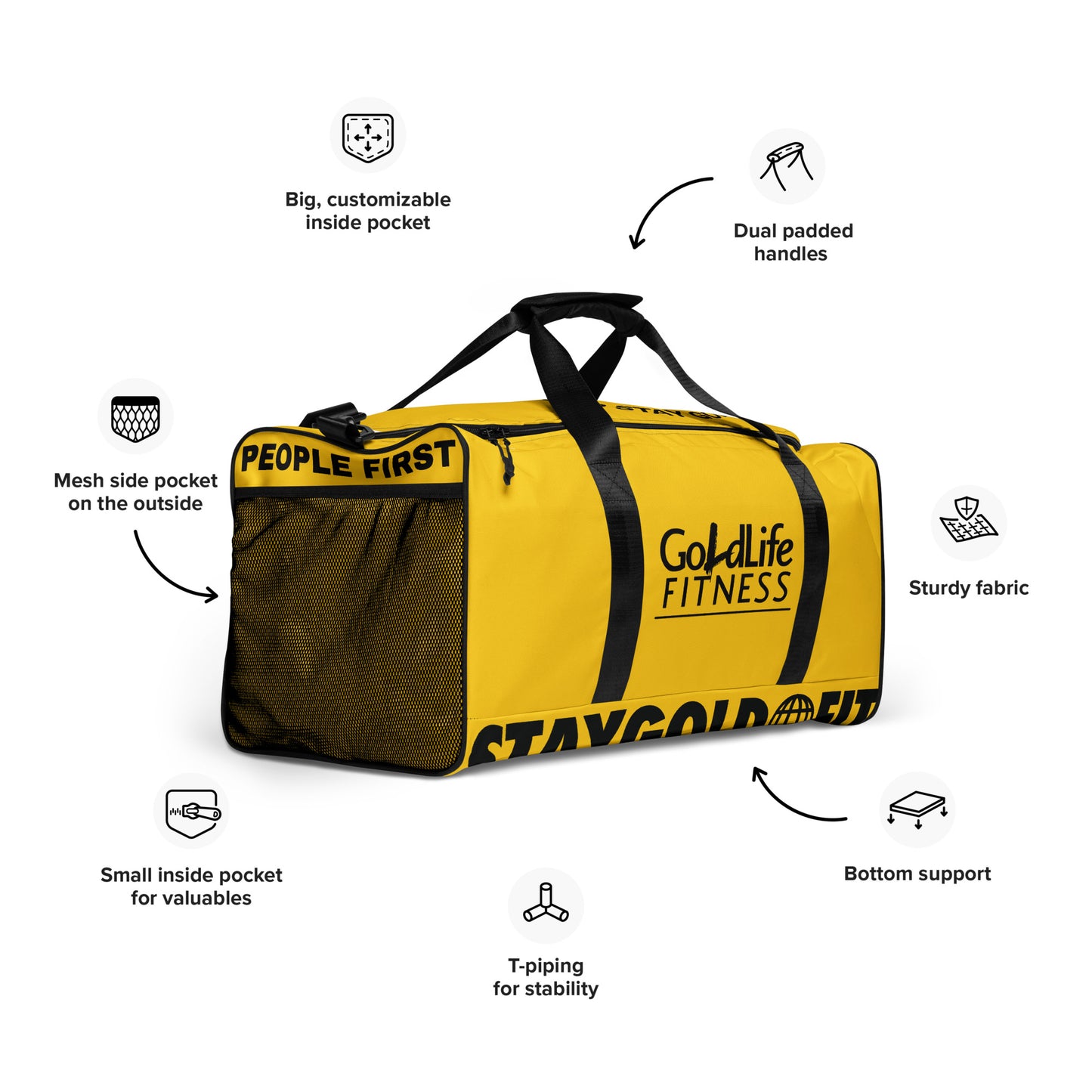 SG GOLDLIFE - Duffle bag