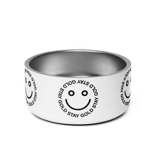 Stay Gold Pet bowl