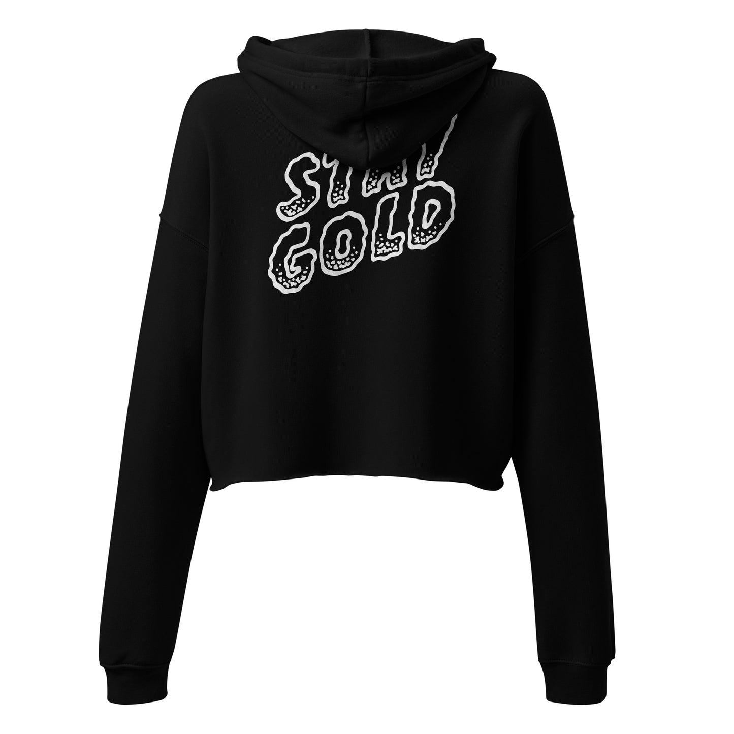 Stay Gold Crop Hoodie