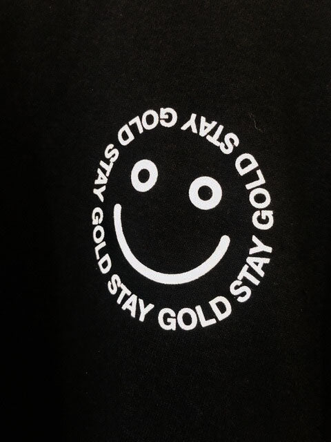 Stay Gold Unisex Black T-shirt