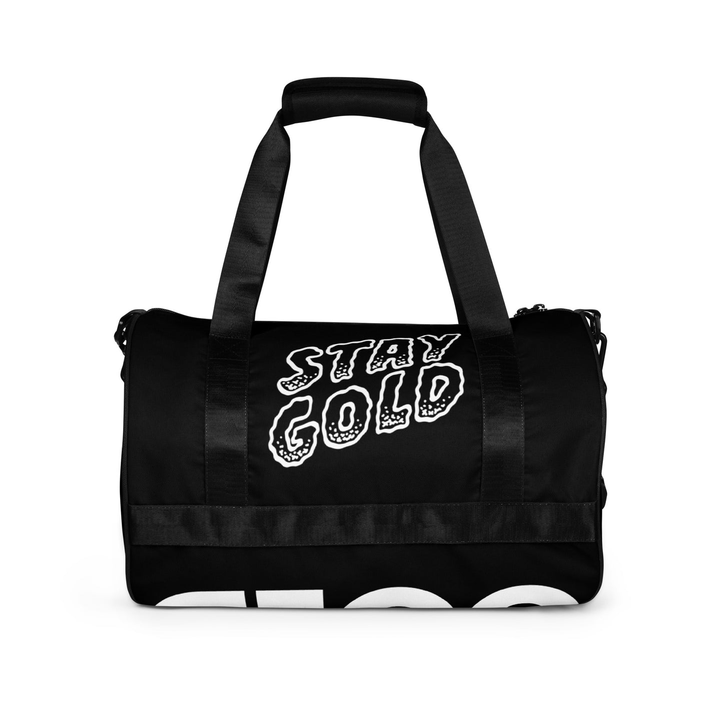 Stay Gold All-over print gym bag