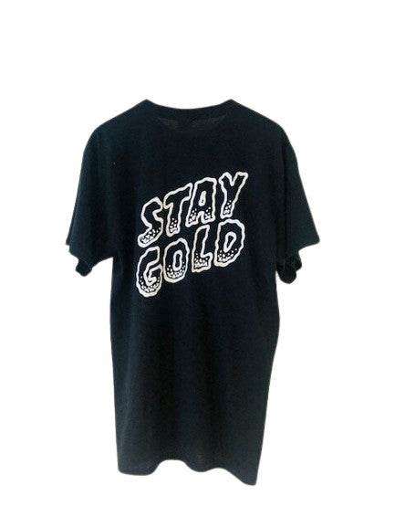 Stay Gold Unisex Black T-shirt