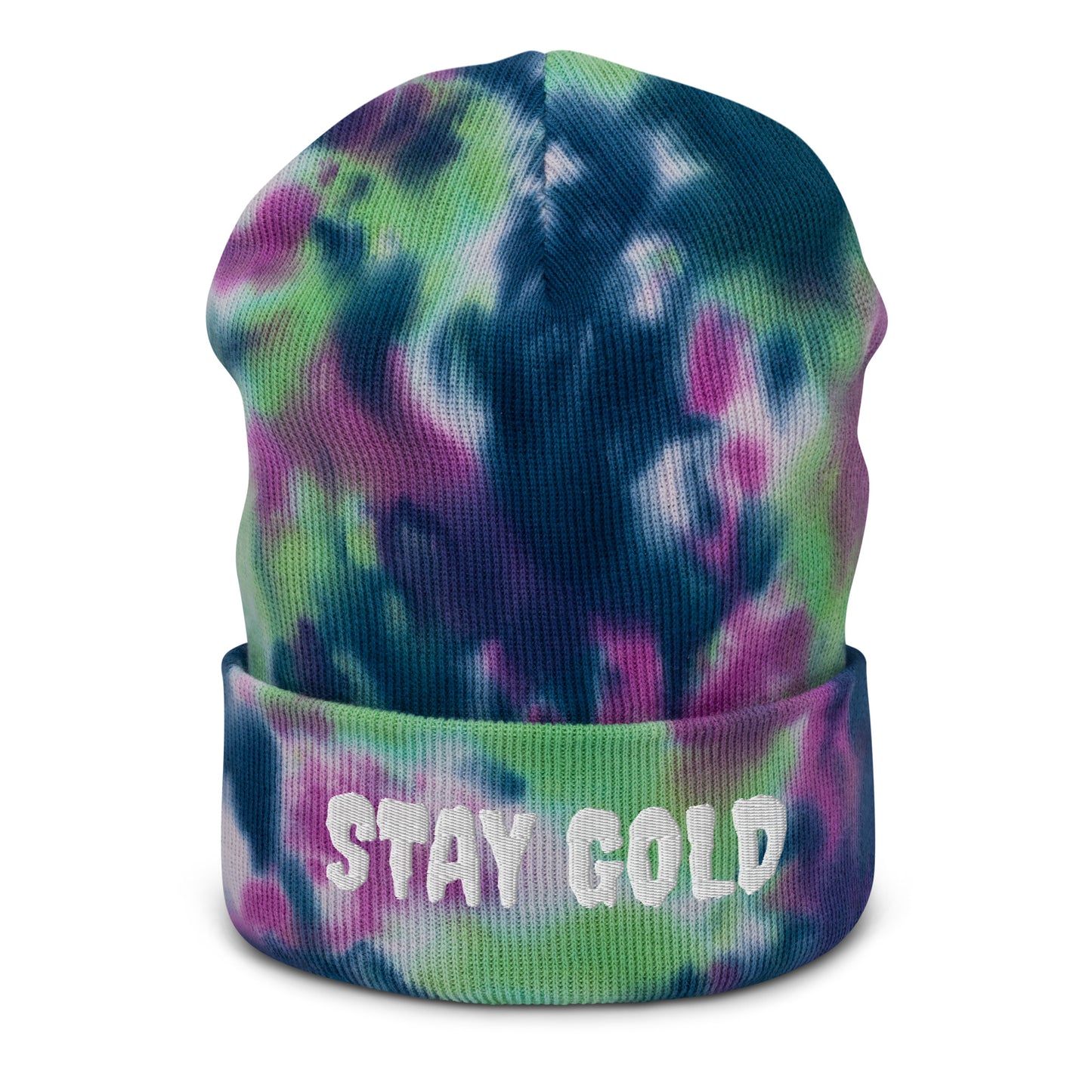 Stay Gold Tie-dye beanie