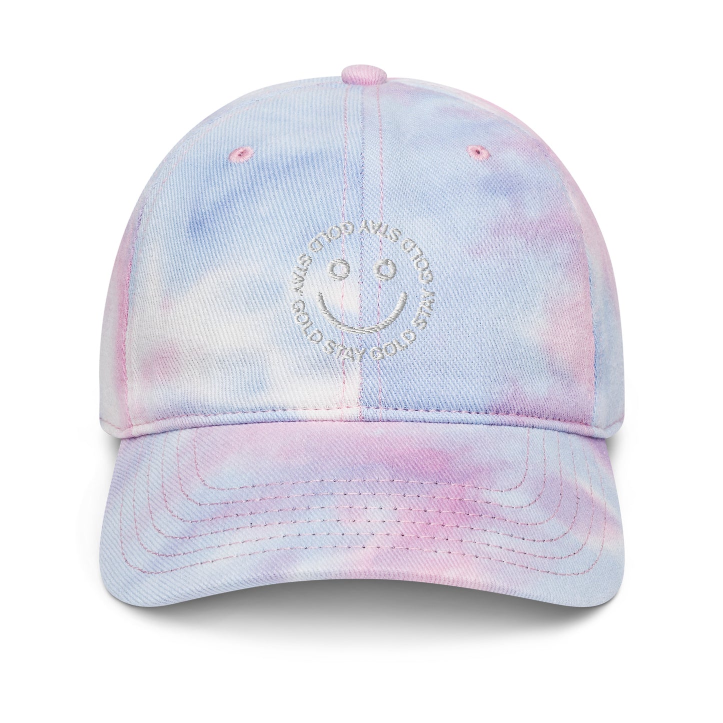 Stay Gold Tie Dye Hat