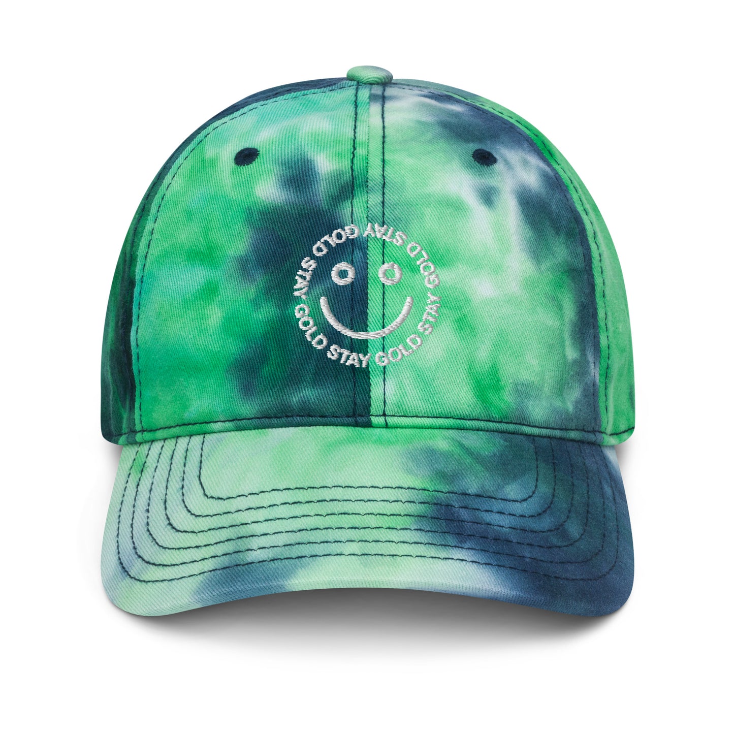 Stay Gold Tie Dye Hat