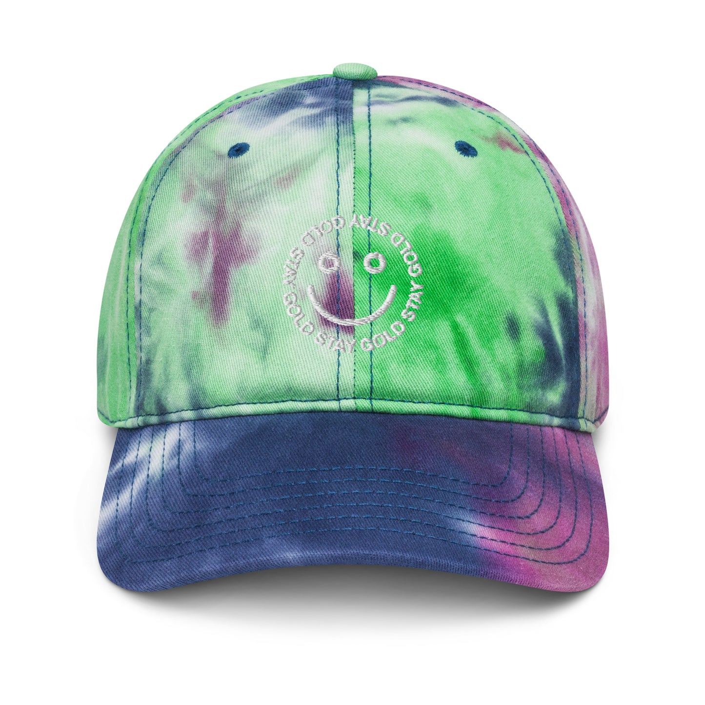 Stay Gold Tie Dye Hat